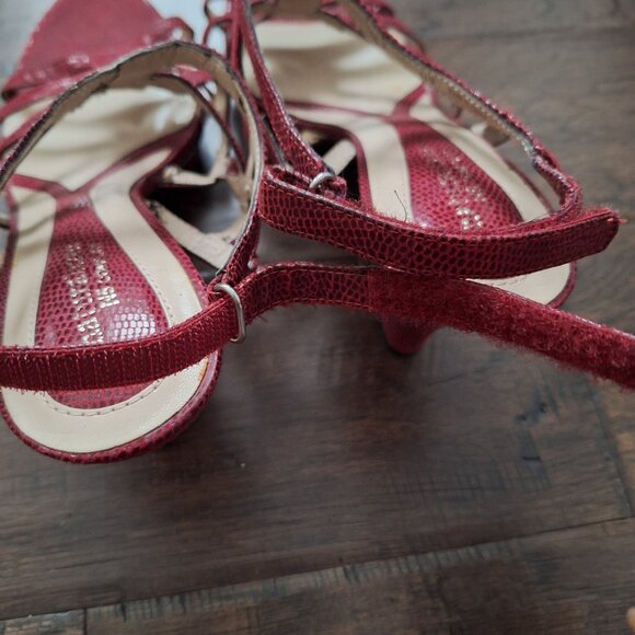 Naturalizer Red Danya High Heel Sandals - Picture 5 of 8